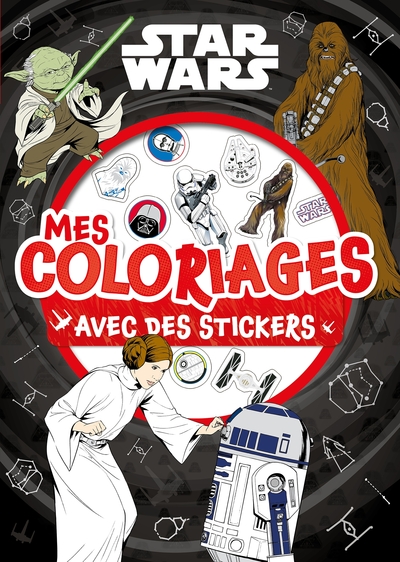 Image de STAR WARS - Mes Coloriages avec Stickers