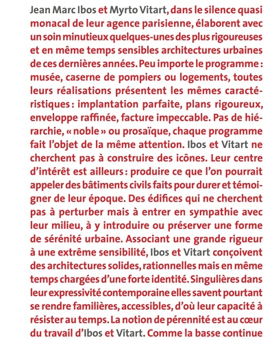 Picture of 6 + 6, Jean Marc Ibos & Myrto Vitart - [exposition, Paris, Cité de l'architecture & du patrimoine, 22 mai-16 septembre 2019]