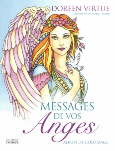 Image de Messages de vos anges - Album de coloriage