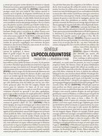 Picture of Apocoloquintose de l’empereur Claude (L’)