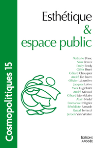 Picture of Cosmopolitiques N15. Esthétique et espace public
