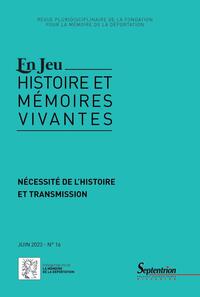 Picture of Nécessité de l'histoire et transmission