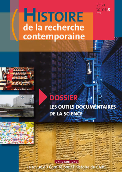 Picture of Histoire de la recherche contemporaine 2021 Tome X n°2