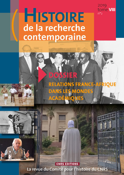Picture of Histoire de la recherche contemporaine - tome VIII.N°2