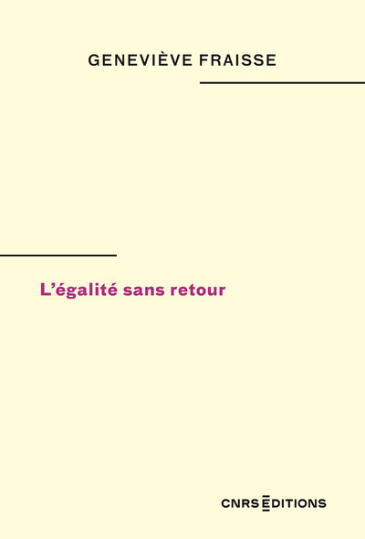 Image de L'égalité sans retour