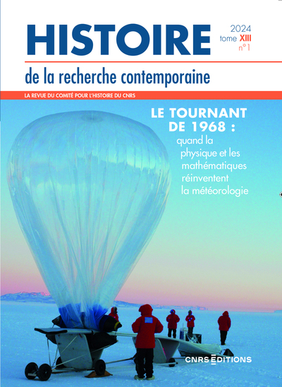 Picture of Histoire de la recherche contemporaine 2024 Tome XIII n°1