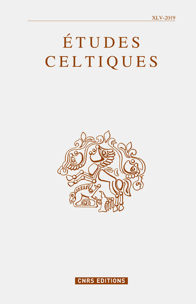 Picture of Etudes celtiques 45 - 2019