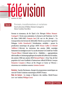 Picture of Télévision - N° 15 Formats, transformations et variations