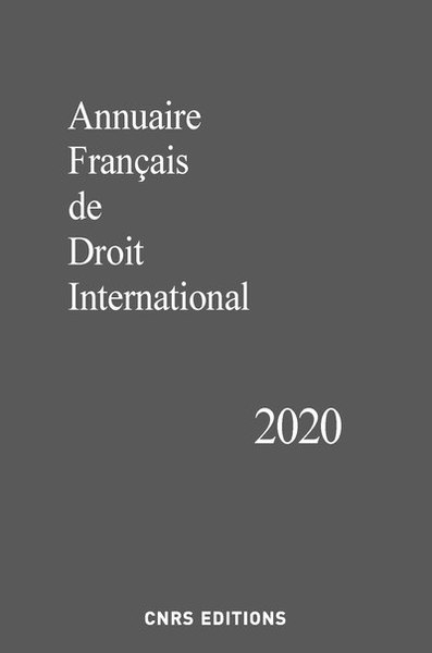Picture of Annuaire Français de Droit International 2020