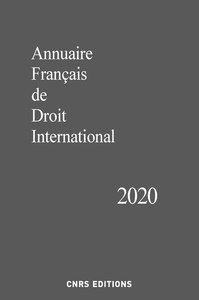 Picture of Annuaire Français de Droit International 2020