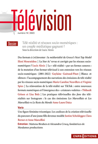 Picture of Télévision - N° 14 Télé-réalité et réseaux socio-numériques : Un couple médiatique gagnant ?