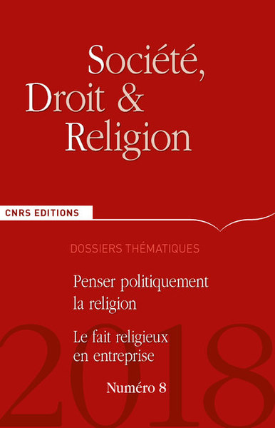Picture of Société, Droit et Religion - numéro 8