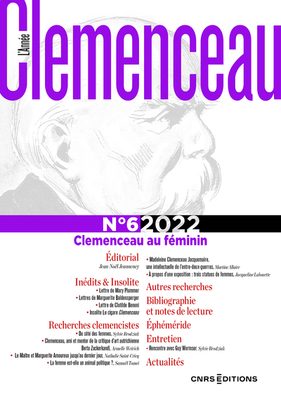 Picture of L'Année Clemenceau n°6 / 2022 - Clemenceau au féminin
