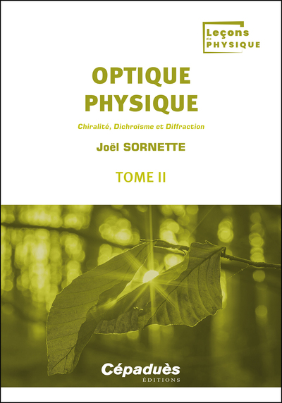 Picture of Optique physique. Tome 2