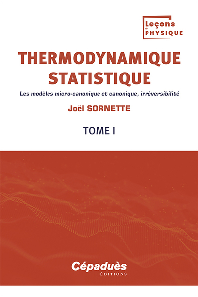 Image de Thermodynamique statistique. Tome 1