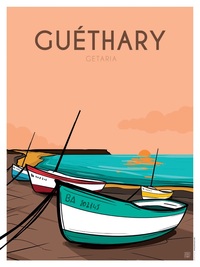 Picture of Affiche : Guéthary