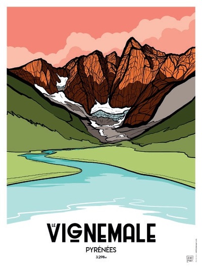 Picture of Affiche : le Vignemale