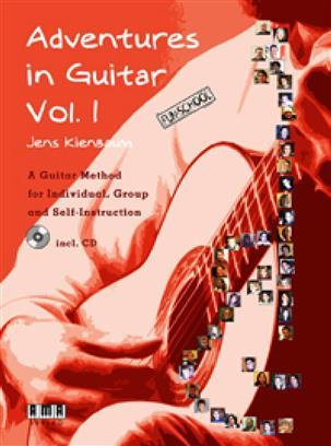 Picture of ADVENTURES IN GUITAR VOL.1 -  A GUITAR METHOD FOR INDIVIDUAL, GROUP AND SELF-INSTRUCTION + CD