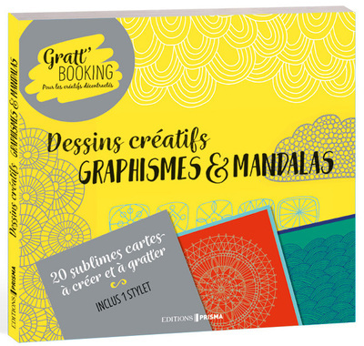 Picture of Gratt'Booking Dessins créatifs graphismes & mandalas