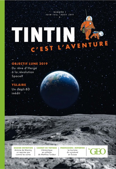 Image de Tintin c'est l'aventure n°1 - Objectif Lune 2019