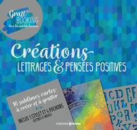Picture of Gratt'Booking Lettrages & pensées positives
