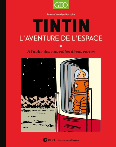 Image de Tintin Conquête spatiale ESA