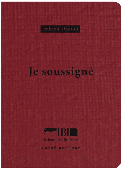 Image de JE SOUSSIGNE