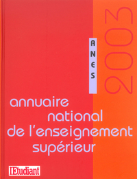 Image de Annuaire national de l'enseignement supérieur 2003