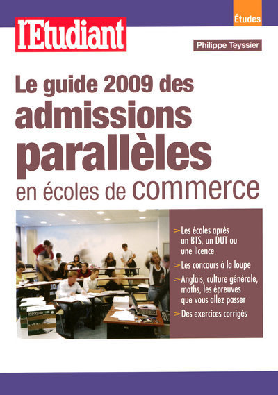 Picture of Le guide 2009 des admissions parallèles en écoles de commerce