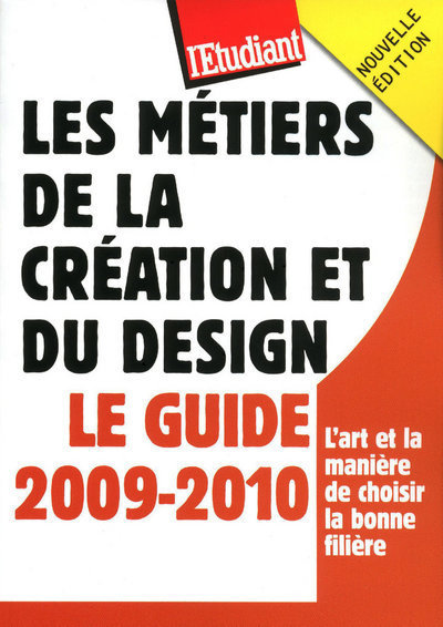 Picture of Les métiers de la création et du design - Le guide 2009-2010