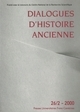 Picture of Dialogues d'histoire ancienne, n° 26-2/2000