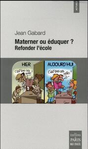 Image de MATERNER OU EDUQUER