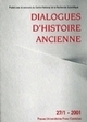 Picture of Dialogues d'histoire ancienne, n° 27-1/2001