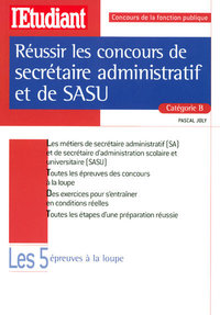Image de Réussir les concours de secrétaire administratif et de sasu catégorie B