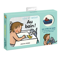 Image de Lou et Mouf, Au bain ! (Livre de bain)
