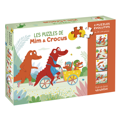 Picture of Mim et Crocus - 4 puzzles évolutifs