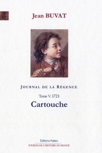 Image de Journal de la Régence. Tome 5 (1721) Cartouche.