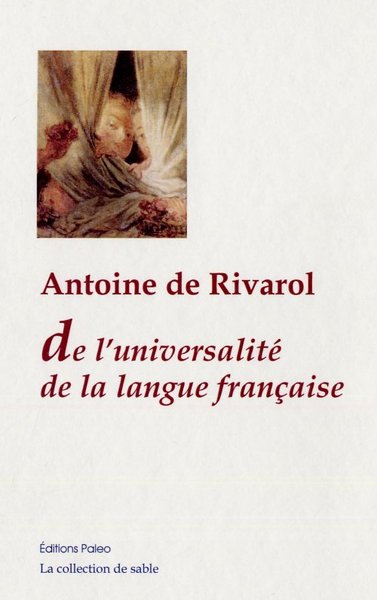 Picture of De l'universalité de la langue française