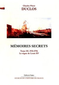 Image de Mémoires secrets sur le règne de Louis XV (1721-1756)