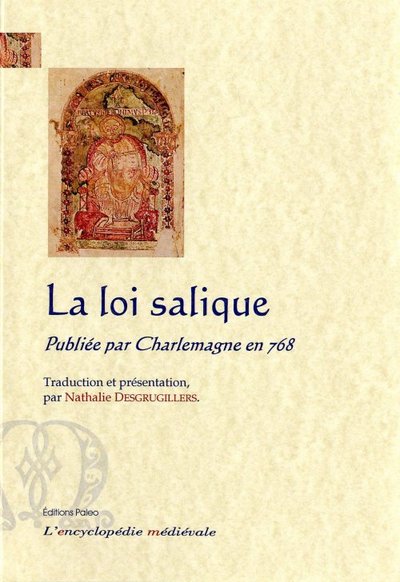 Image de La loi salique publiée par Charlemagne en 768 (Lex salica emendata)