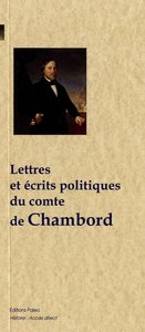 Image de Écrits politiques du comte de Chambord.
