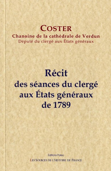Image de Récit des séances du Clergé aux Etats généraux de 1789.