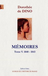 Image de Mémoires. Tome 5 (1841-1843)