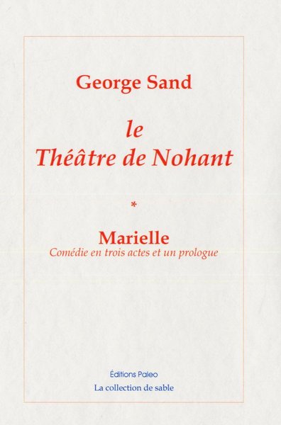 Image de Théâtre de Nohant. Volume 1 : Marielle.