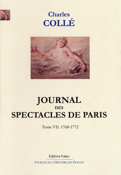 Image de Journal des spectacles de Paris. T7 (1768-1772)
