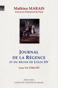Image de Journal de la Régence. Tome 7 (1724-1727)