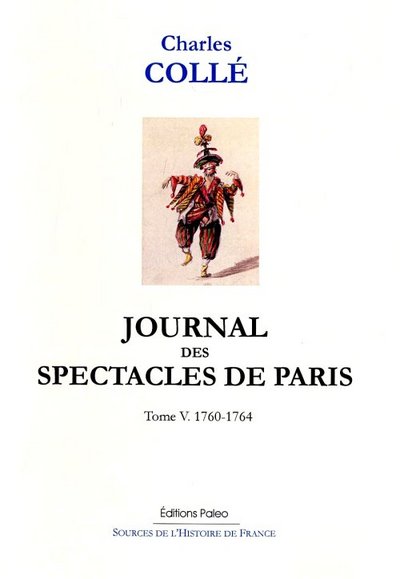 Image de Journal des spectacles de Paris. T5 (1760-1764)