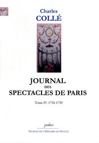 Image de Journal des spectacles de Paris. T4 (1755-1759)
