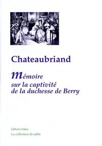 Image de Mémoires sur la captivité de la duchesse de Berry