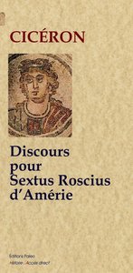 Picture of Discours pour Sextus Roscius d'Amérie